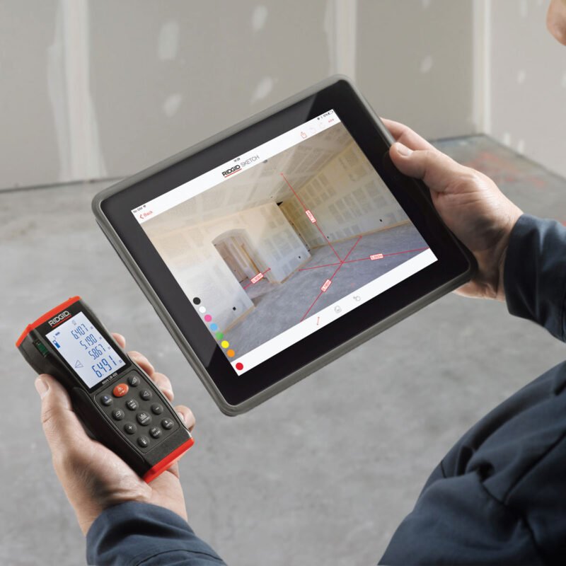 RIDGID laserski metar daljinomjer LM-400