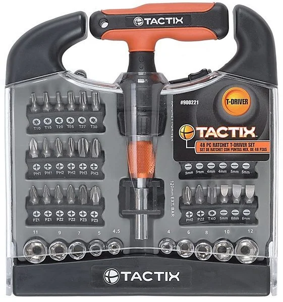 Tactix set odvijača u kutiji 48 kom 900221