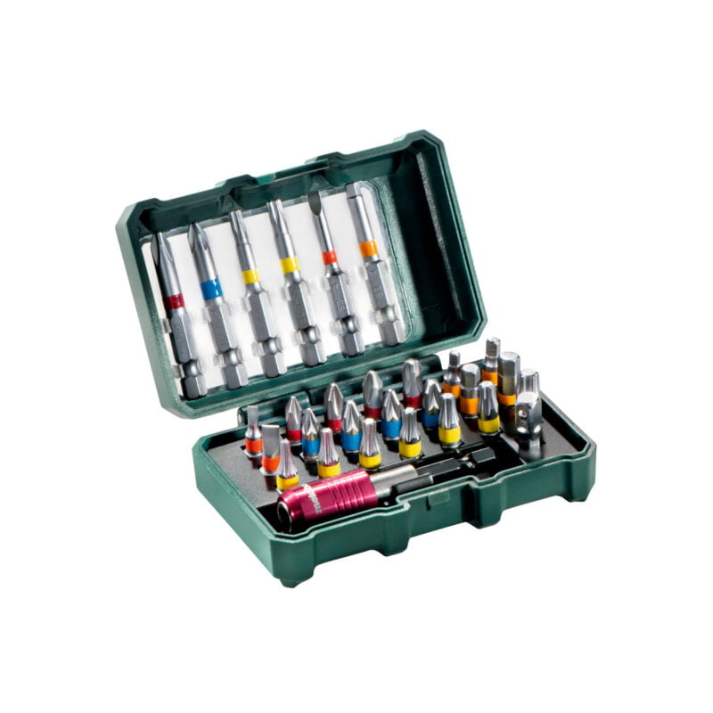 Metabo set bitova BIT BOX 29 kom + lampa mini PROMOTION