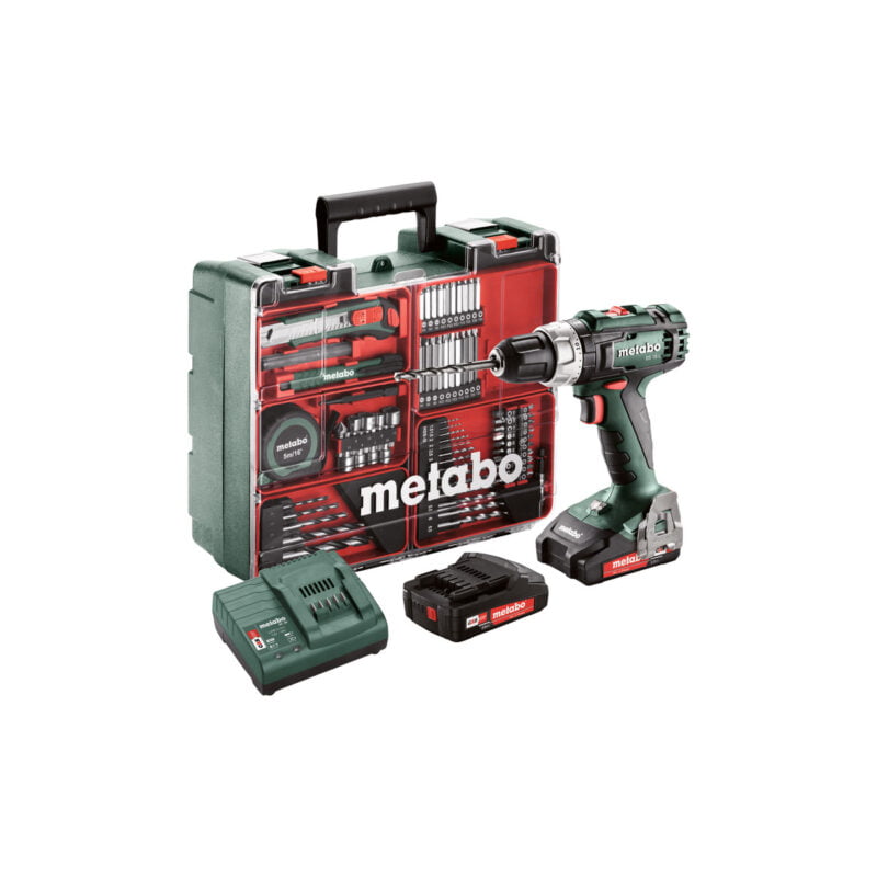 Metabo aku bušilica BS 18 Set Mobile Workshop