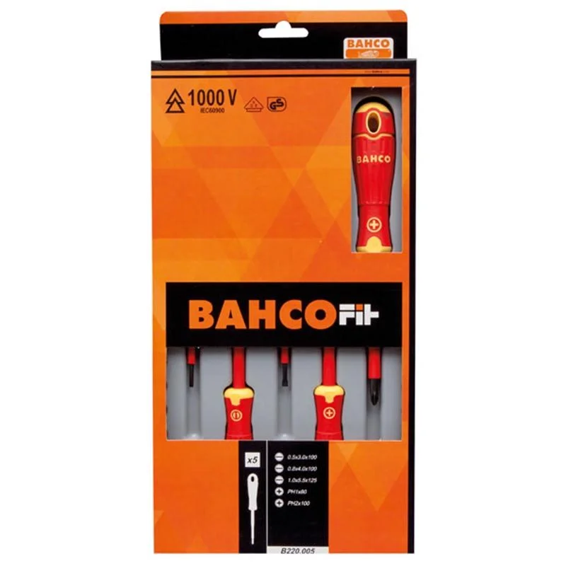 Bahco garnitura odvijača 220.005