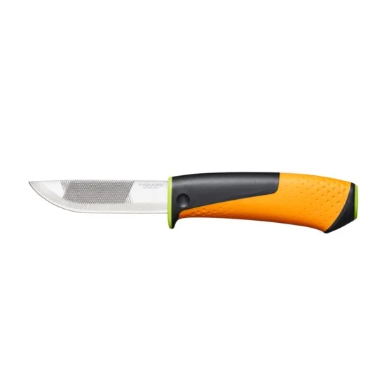 Fiskars robustan nož sa oštračem 1023619