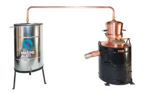 Destilator kazan za rakiju sa kilerom PROFESSIONAL 200 L Subotica