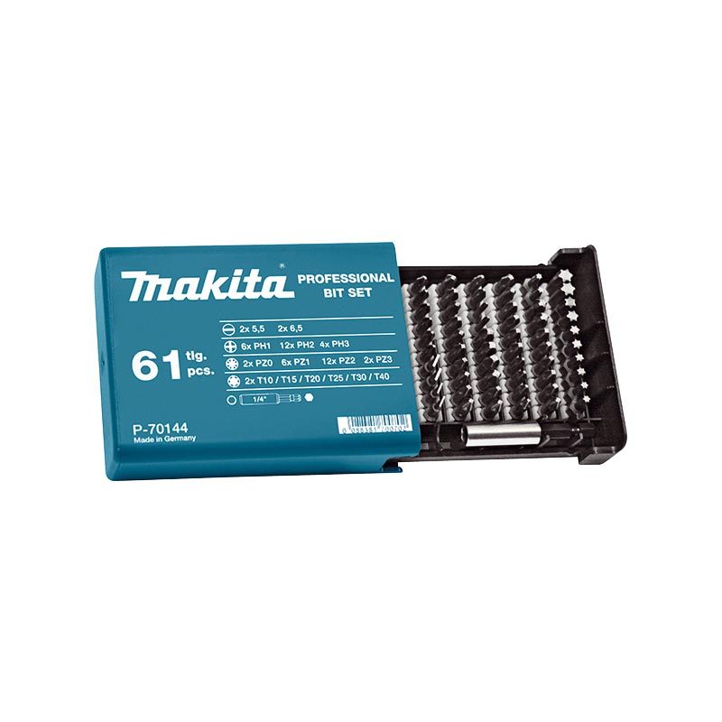 Makita 61-dijelni set bitova P-70144