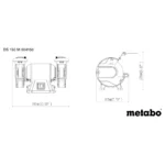 Metabo stona dvostrana brusilica DS 150 M