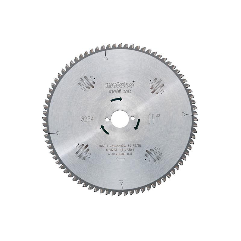 Metabo list kružne pile/cirkulara 254x30 Multi cut