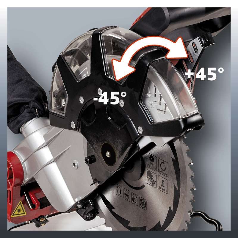 Einhell preklopna i potezna pila testera TC-SM 2534 Dual