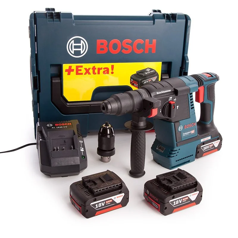 Bosch aku elektro-pneumatski čekić za bušenje GBH 18V-26 F Professional