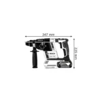 Bosch aku elektro-pneumatski čekić za bušenje GBH 18V-26 F Professional