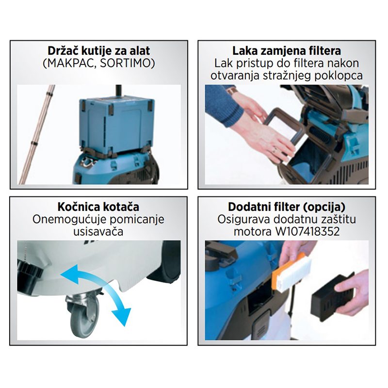 Makita suvo mokro usisivač VC4210MX