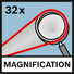 magnification 32x 115288