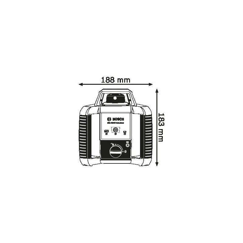 Bosch građevinski laserski nivelir GRL 400 H Professional+LR1