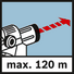 working range 120 m 115283