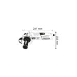 BOSCH ugaona kutna brusilica sa potenciometrom GWS 13-125 CIE Professional