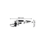 BOSCH električna ugaona kutna brusilica GWS 24-230 H Professional