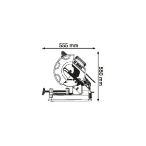 Bosch preklopna nagibna pila testera za metal GCD 12 JL Professional