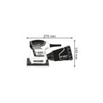 BOSCH električna vibraciona brusilica GSS 160-1 A Professional