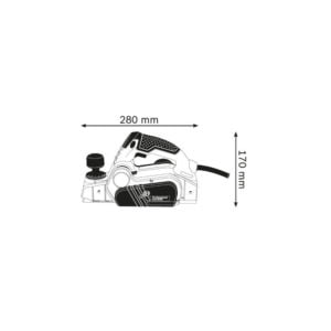 BOSCH rende blanja GHO 26-82 D Professional