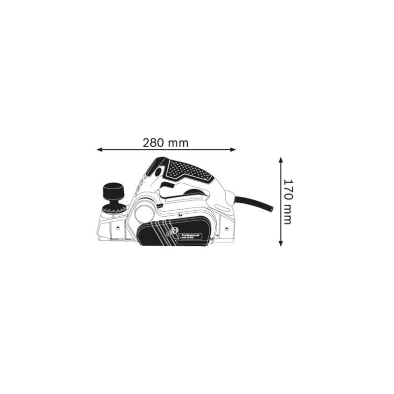 BOSCH rende blanja GHO 26-82 D Professional