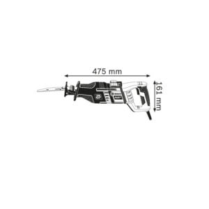 Bosch električna recipročna pila lisičji rep GSA 1300 PCE Professional