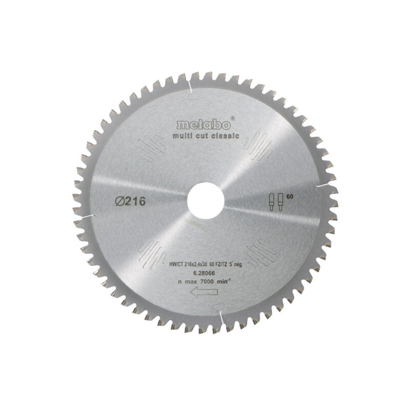 Metabo list kružne pile/cirkulara 216x30 Multi cut