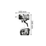 Bosch aku udarni odvijač GDS 18 V-EC 250 Professional