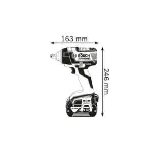 Bosch aku udarni odvijač GDS 18 V-EC 250 Professional