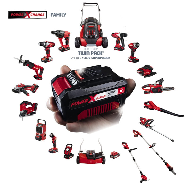 Einhell brzi punjač Power X-Change 18 V 30 min
