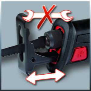 Einhell aku recipročna pila lisičji rep Power X-Change TE-AP 18/22 Li-Solo