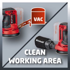 Einhell aku rotaciona ekscentrična brusilica Power X-Change TE-RS 18 Li - Solo