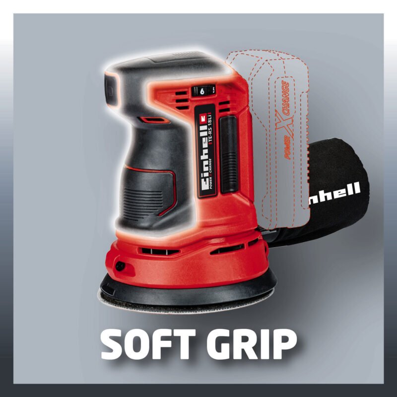 Einhell aku rotaciona ekscentrična brusilica Power X-Change TE-RS 18 Li - Solo