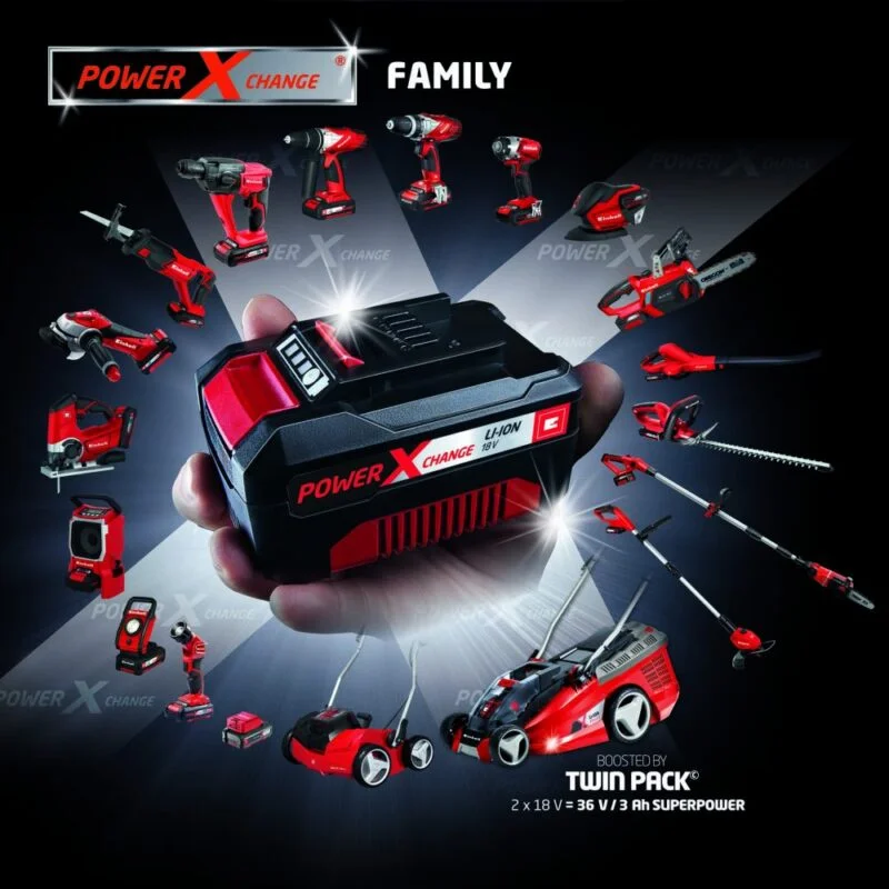 Einhell aku kosilica kosačica za travu Power X-Change GE-CM 33 Li Kit