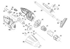 Einhell aku usisivač Power X-Change TE-VC 18 Li - Solo