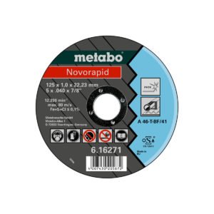Metabo rezna ploča NOVORAPID INOX 125x1x22.23 (5 kom)