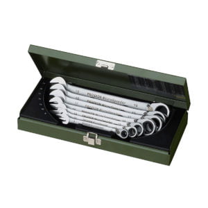 Proxxon 7-dijelni set okasto-viljuškastih ključeva MicroSpeeder 8-19mm PX23124