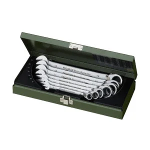 Proxxon 7-dijelni set okasto-viljuškastih ključeva MicroSpeeder 8-19mm PX23124