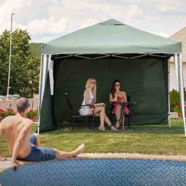 Baštenska tenda šator 3x3m sa dvije bočne strane