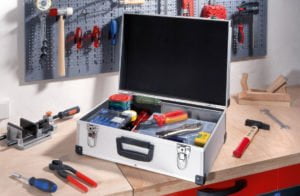 LUX Tools set aluminijumskih kofera za alat 3u1 393030
