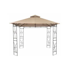 Metalna gazebo tenda Panama 3x3m sa duplim krovom