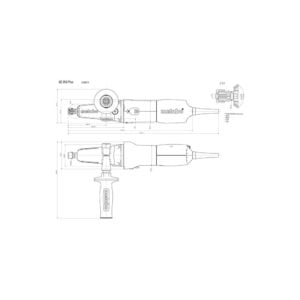 Metabo ravna čeona brusilica GE 950 Plus