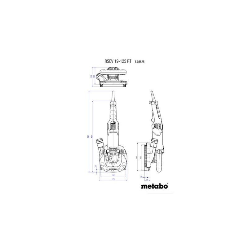 Metabo brusilica za beton RSEV 19-125 RT Renovation