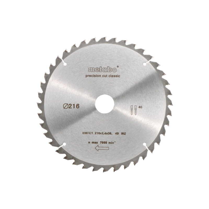 Metabo list kružne pile/cirkulara 216x30 Precision Cut Classic