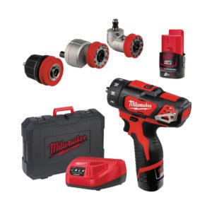Milwaukee aku bušilica odvijač M12 BDDXKIT-202C