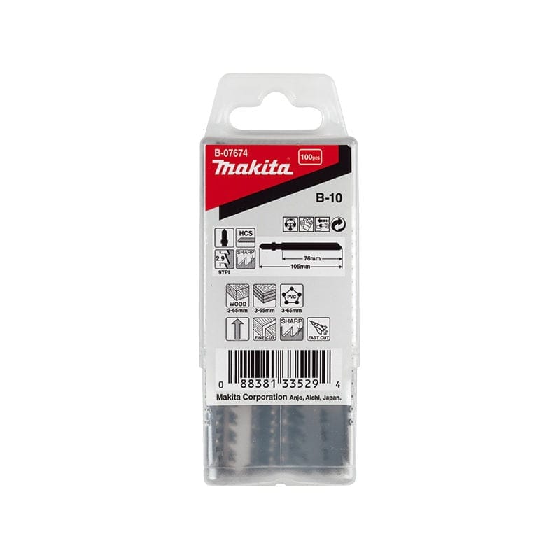 Makita set listova za ubodnu pilu 76 mm HCS B-07674 100 kom.