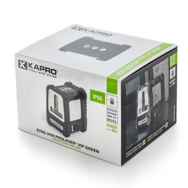 Kapro laserski nivelir VHX Prolaser® VIP 870G (zeleni laser)