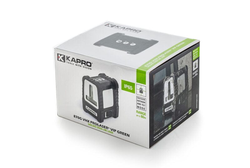 Kapro laserski nivelir VHX Prolaser® VIP 870G (zeleni laser)