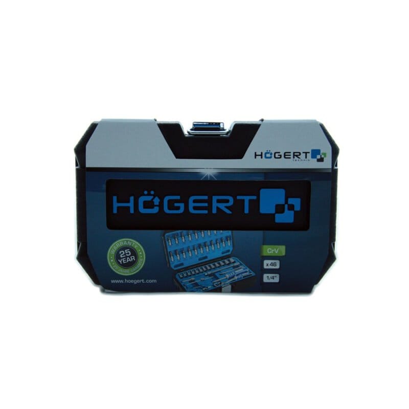 HOEGERT 46-dijelni set nasadnih ključeva 1/4" HT1R416
