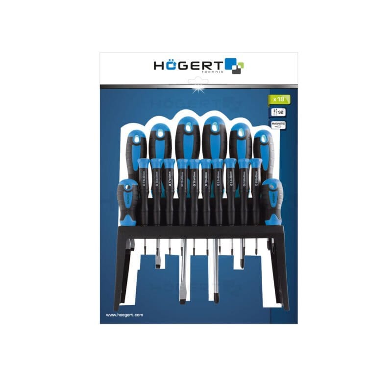 HOEGERT 18-dijelni set odvijača S2 HT1S098