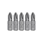 HOEGERT 5-dijelni set bitova PH2 S2 HT1S302 25mm