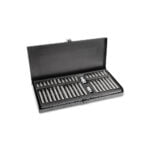 HOEGERT 40-dijelni set bitova u metanoj kutiji HT1S404 10mm